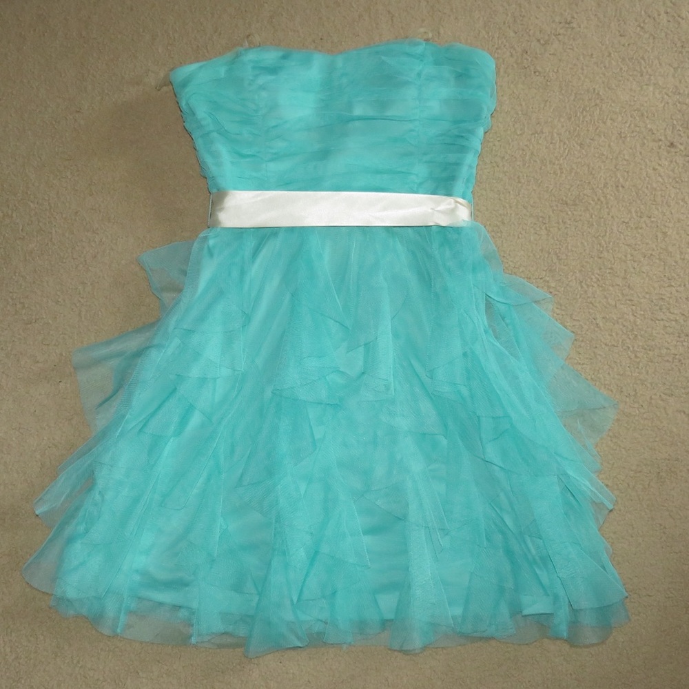 Teeze Me Teal Formal Dress